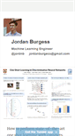 Mobile Screenshot of jordanburgess.com